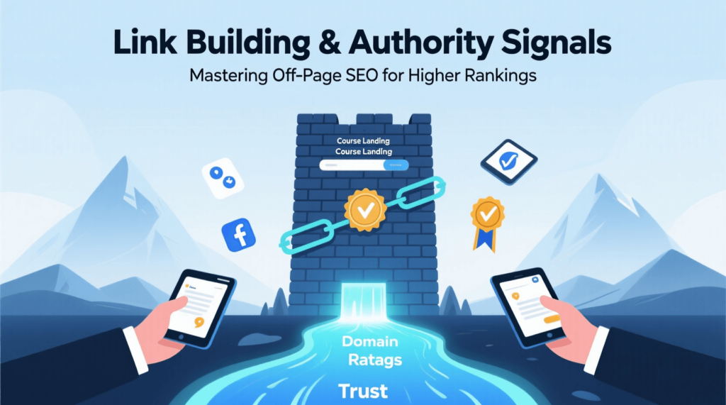 Link Building & Authority Signals for Course Landing Pages